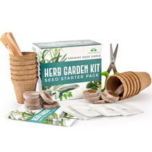 Load image into Gallery viewer, URBAN SPROUT TRIO - BONSAI TREE KIT, ORGANIC VEG KIT, HERB GARDEN KIT BUNDLE