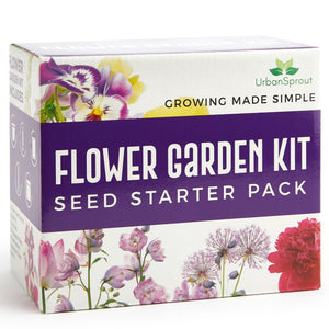 Flower Seed Garden Gift, 12 Perennial Varieties for Planting in Hanging baskets or Garden Beds